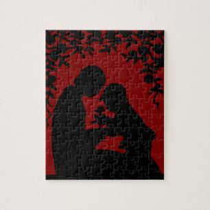 MOEDER EN DOCHTER LEGPUZZEL