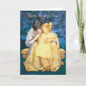  moeder en dochter Moederdag Kaart (Voorkant)