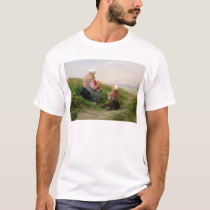 Moeder en haar kleine kinderen t-shirt