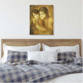 Moeder en kind, 1893 canvas afdruk (Insitu (Slaapkamer))