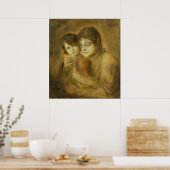 Moeder en kind, 1893 poster (Keuken)
