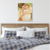Moeder en kind, 1897 canvas afdruk (Insitu (Slaapkamer))