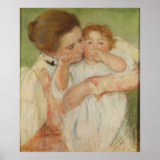 Moeder en kind, 1897 poster (Voorkant)