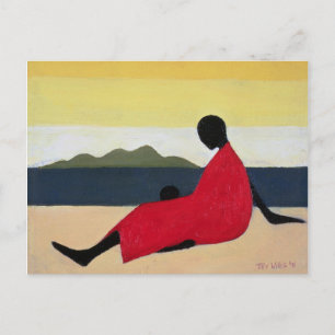 Moeder en kind 1991 briefkaart