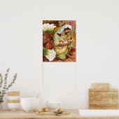 Moeder en kind afdrukken Poster 20 x 16 inch (Keuken)