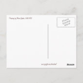 Moeder en kind briefkaart (Achterkant)