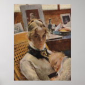 Moeder en kind, Carl Larsson Poster (Voorkant)