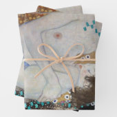 Moeder en kind door Gustav Klimt Inpakpapier Vel (In situ)