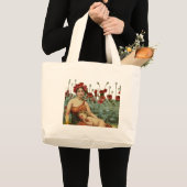 Moeder en kind grote tote bag (Voorkant (product))