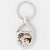 Moeder en kind Gustav Klimt Sleutelhanger (Voorkant)