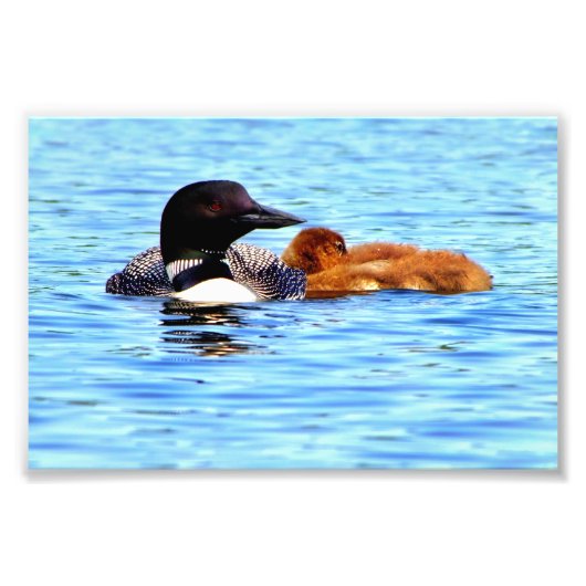 Moeder en kind II Foto Afdruk (Voorkant)