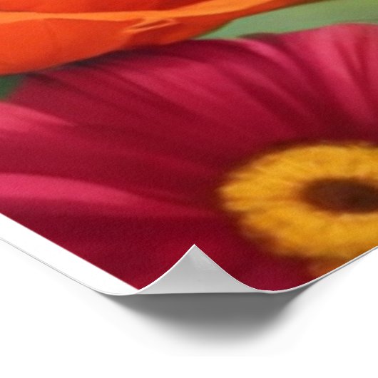 Moeder en kind in Mexicaanse jurk Poster (Hoek)