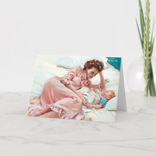 Moeder en kind kaart (Voorkant)