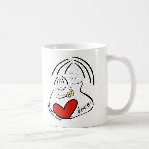 Moeder en kind koffiemok