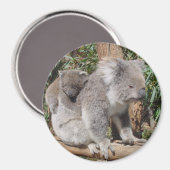 Moeder en kind Magnet Magneet (Voorkant / Achterkant)