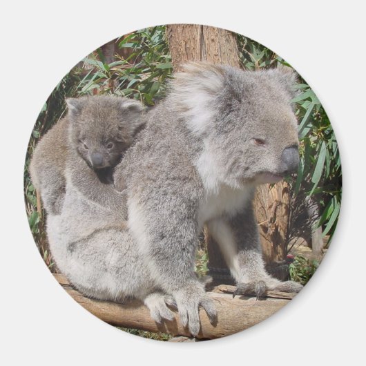 Moeder en kind Magnet Magneet (Voorkant)