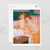 Moeder en kind, Mary Cassatt Briefkaart (Voorkant / Achterkant)