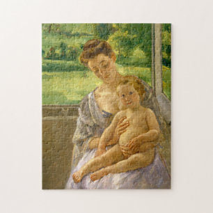 Moeder en kind   Mary Cassatt Legpuzzel