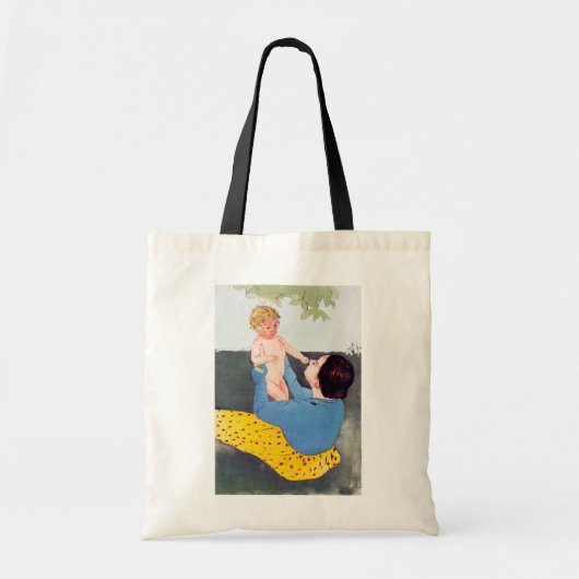 Moeder en Kind, Mary Cassatt Tote Bag (Voorkant)