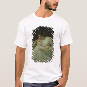 Moeder en kind (olie op doek) t-shirt