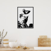 Moeder en kind poster (Keuken)