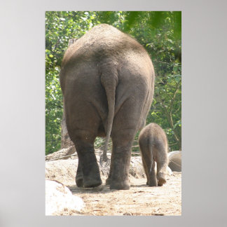 Moeder en kind poster