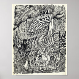 Moeder en kind poster