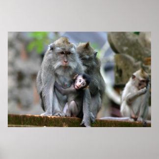 Moeder en kind poster