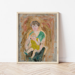 Moeder en kind   Tadeusz Makowski Poster