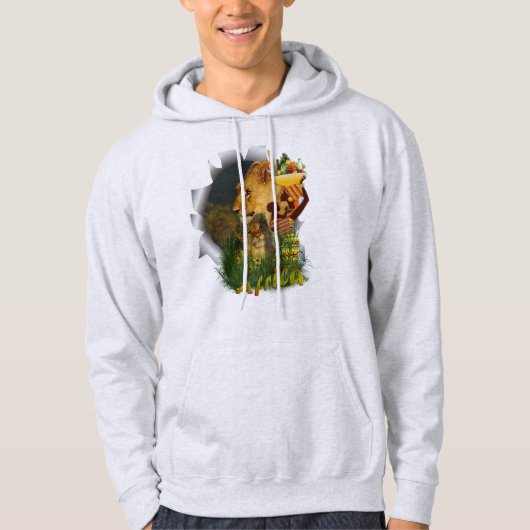Moeder en kind van Afrika Hoodie (Voorkant)
