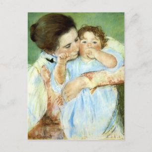 Moeder en kind van Cassatt Briefkaart