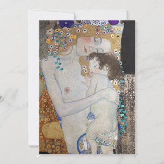 Moeder en kind van Gustav Klimt