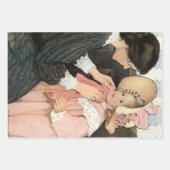 moeder en kind van Jessie Willcox Smith Inpakpapier Vel (Voorkant 2)