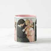 moeder en kind van Jessie Willcox Smith Mok (Midden)