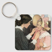  moeder en kind van Jessie Willcox Smith Sleutelhanger (Voorkant)