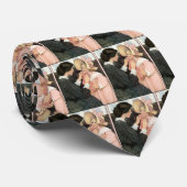  moeder en kind van Jessie Willcox Smith Stropdas (Opgerold)