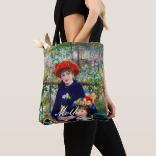 Moeder en kind van Renoir Draagtas