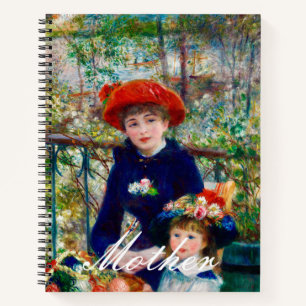 Moeder en kind van Renoir Notitieboek