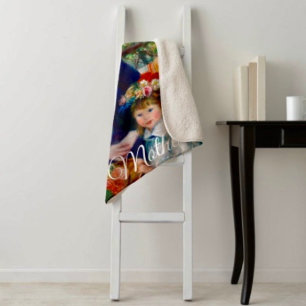 Moeder en kind van Renoir Sherpa Deken