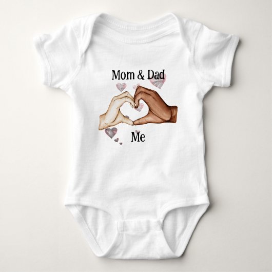 moeder en vader romper (Voorkant)