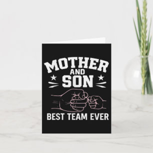 Moeder en zoon beste team ooit zonen moeder matche kaart