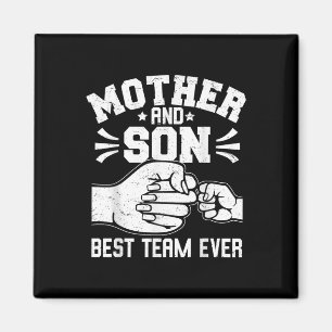 Moeder en zoon beste team ooit Zoon Moeder Matchin Magneet