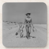 Moeder en zoon onderzetter (Voorkant)