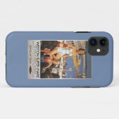 Moeder en zoon op het strand Poster Case-Mate iPhone Case (Achterkant (horizontaal))