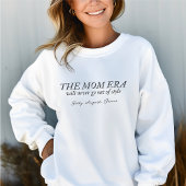 Moeder Era Sweater Custom Naam Gift voor Mam