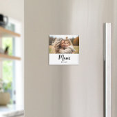 Moeder Etablished Foto Script Tekst Cadeau Magneet