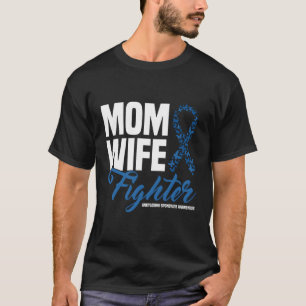 Moeder Fighter Ankylosing Spondylitis Awareness T-shirt