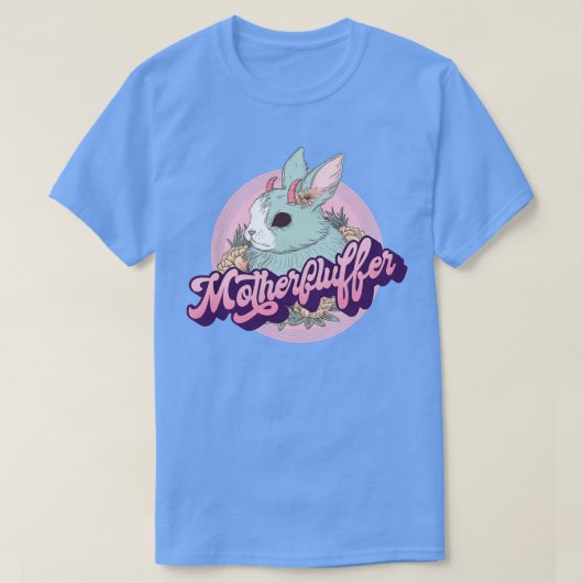 Moeder fluffer konijn t-shirt (Design voorkant)