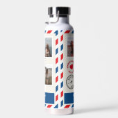 Moeder Foto Collage Letter Postal knuffel Waterfles (Rechts)