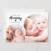 Moeder Foto Collage | Moederdag Feestdagenkaart (Voorkant)